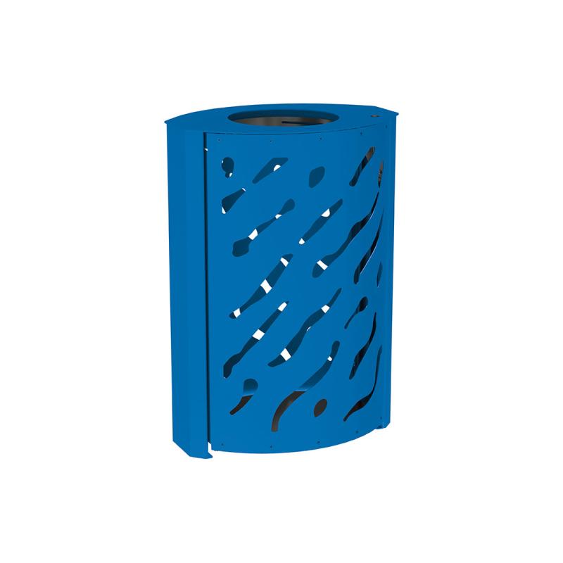 Abfallkorb Venedig in Blau