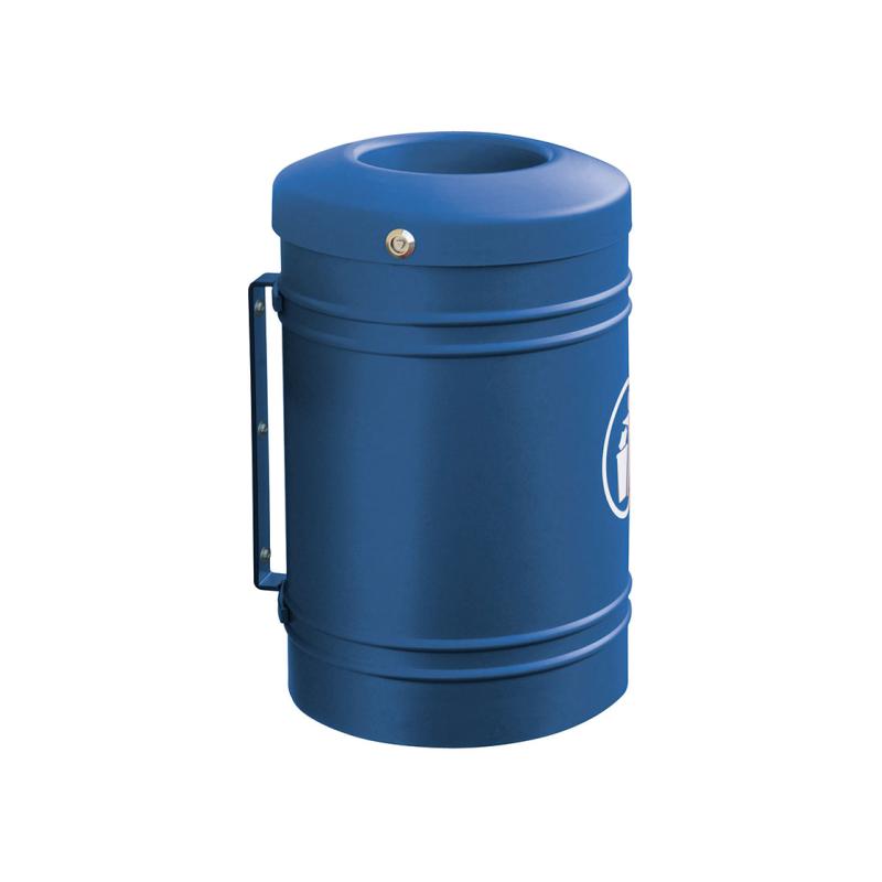 Abfallbehälter Esterel in Blau