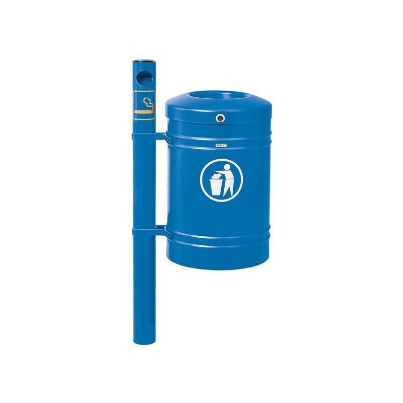 Abfallbehälter Gustavia 40 Liter in Blau