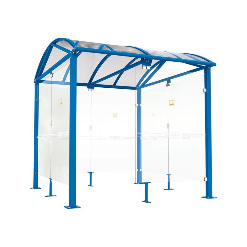 Raucherunterstand Klassik Large in Blau