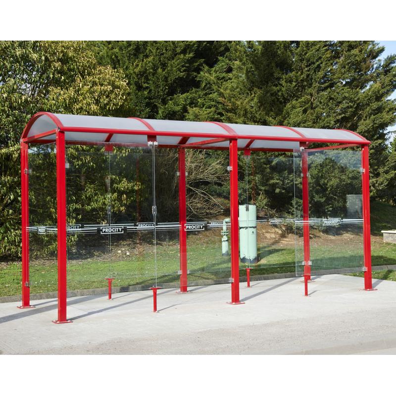 Raucherunterstand Klassik Medium Perspektive
