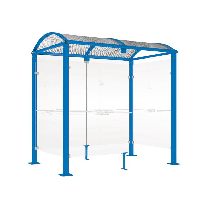 Raucherunterstand Klassik Medium in Blau