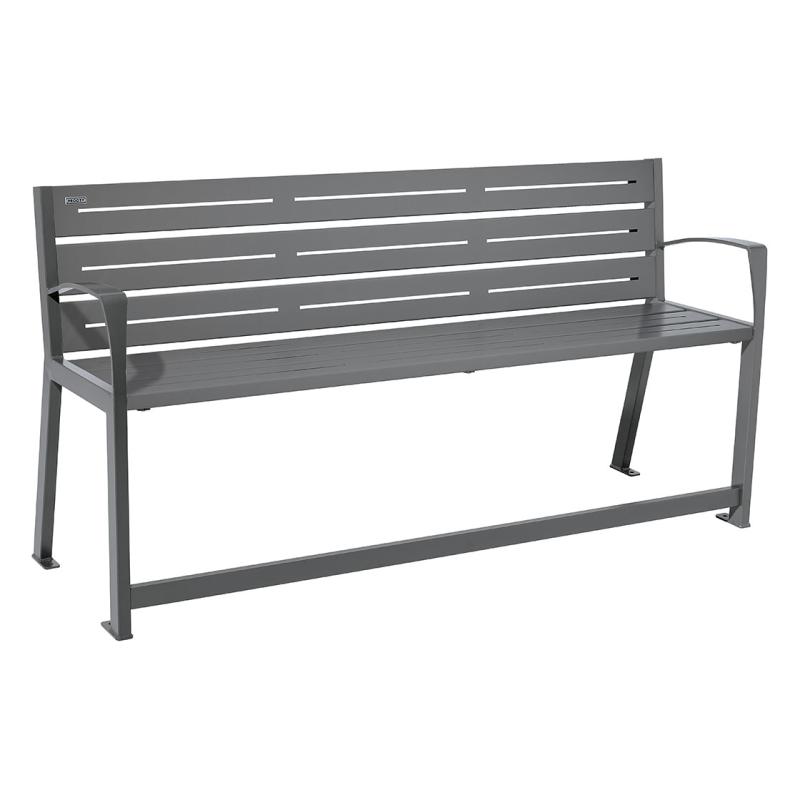 Sitzbank Silaos® für Senioren aus Stahl