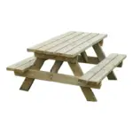 Bank-Tisch-Kombination Turin Eco Junior – Produktansicht 1