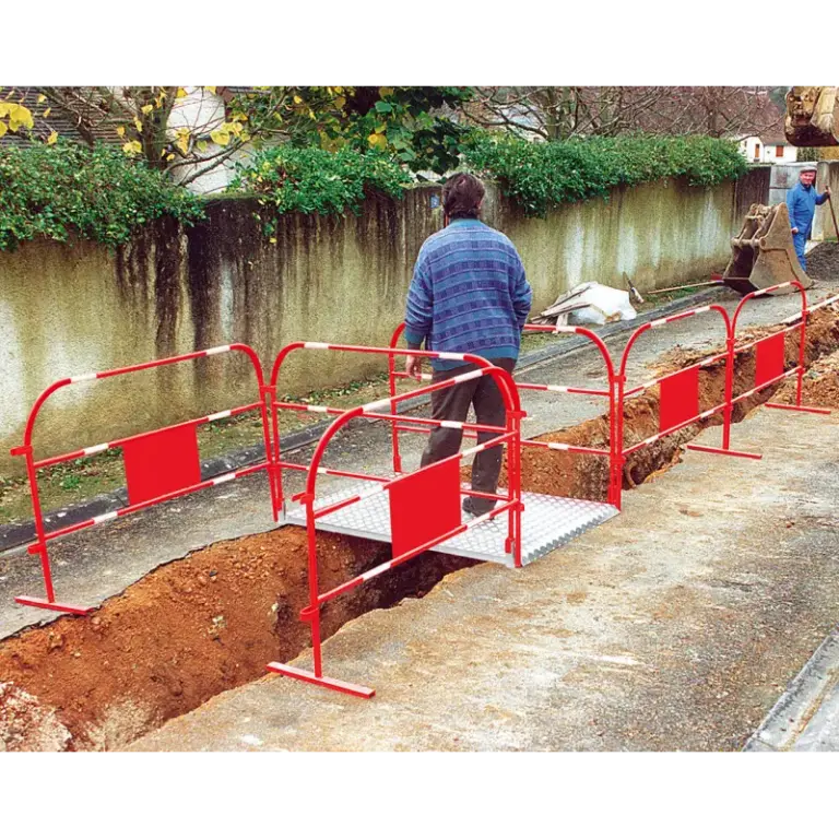 Baustellen-Sperrgitter Eco – Produktansicht 1