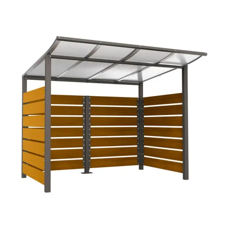Container-Überdachung Modulo – Produktansicht 1