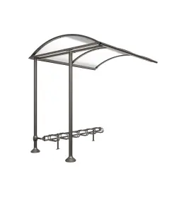 Fahrradüberdachung Province Kugel – Produktansicht 4