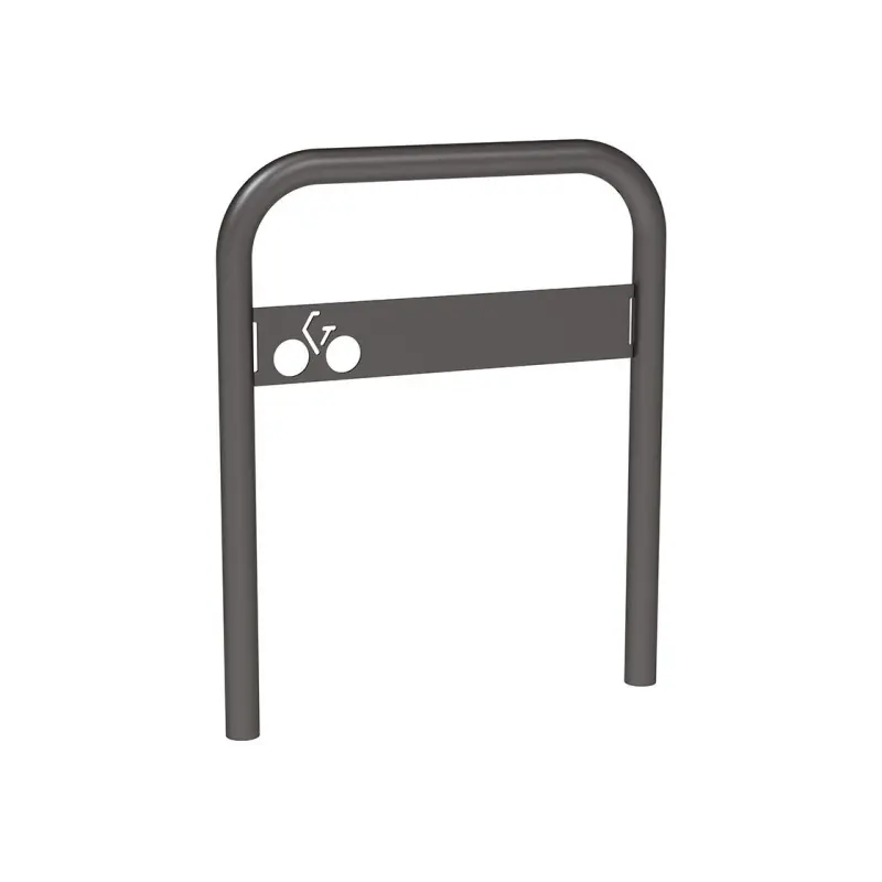 Fahrradbügel gebogen mit Beschilderung – Produktansicht 6