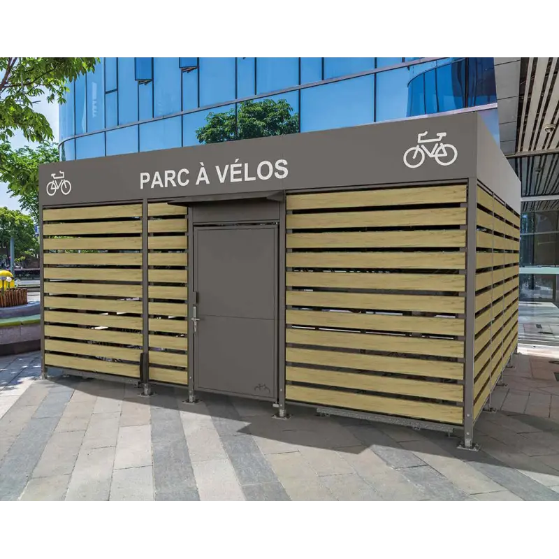 Fahrradständer für die abschliessbare Überdachung Horizon – Produktansicht 2