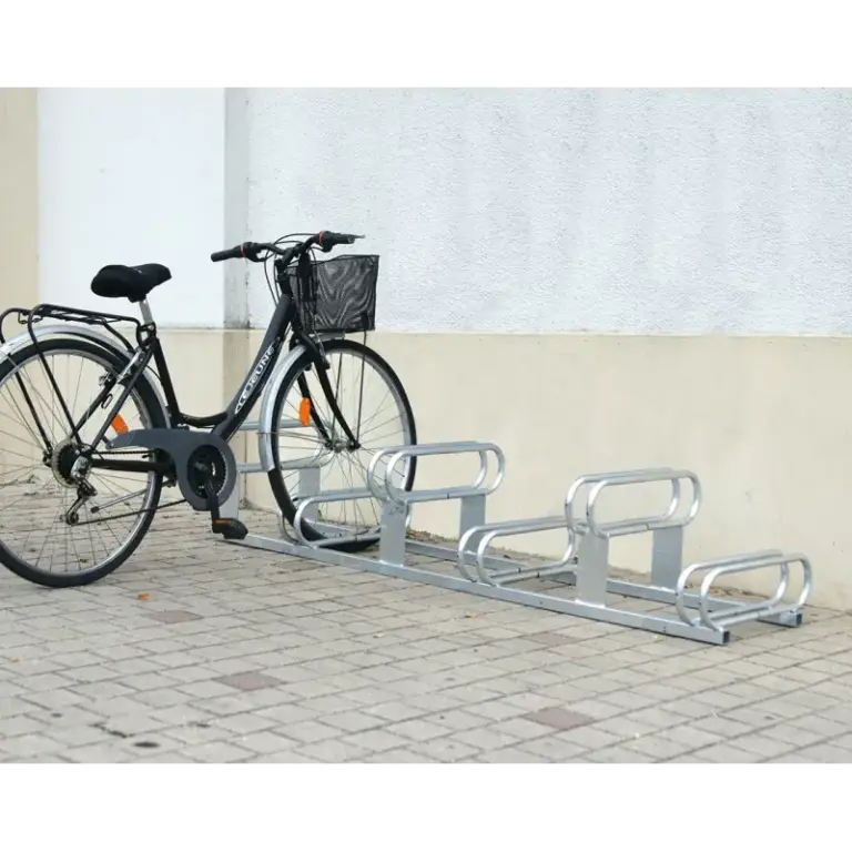 Fahrradständer mit höhenversetzt 6 Plätze – Produktansicht 1