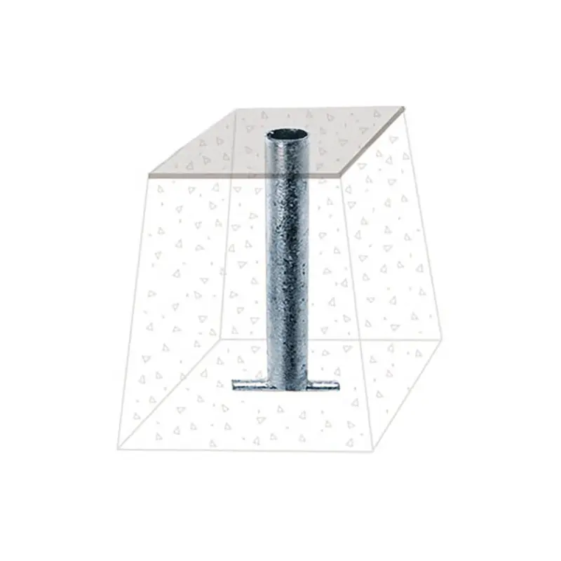Hülse für Rohr 30 x 30 mm – Produktansicht 1