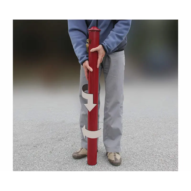 Herausnehmbarer Pfosten Primabloc® Agora – Produktansicht 3