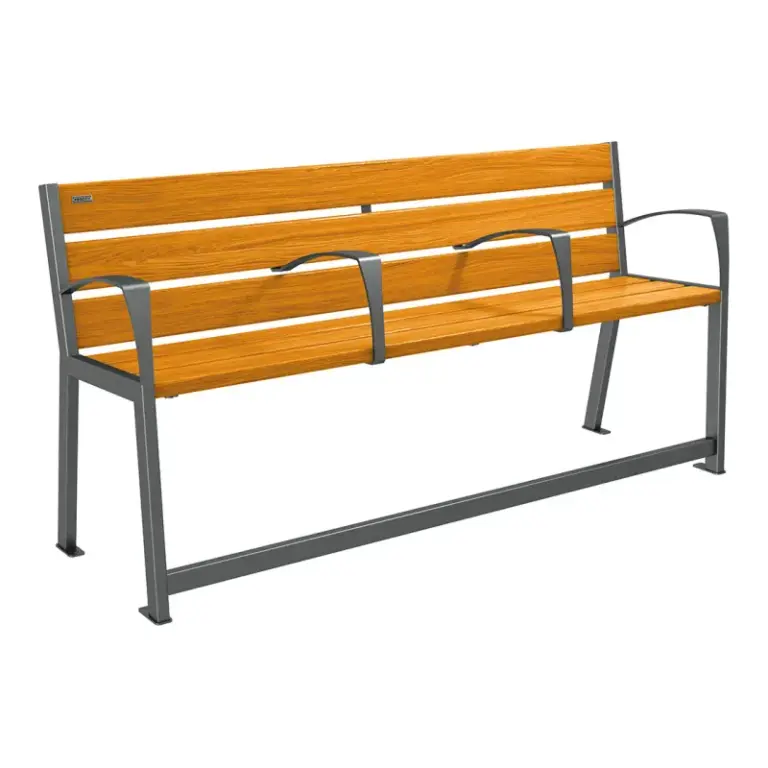 Mittelarmlehne für Silaos® Bank – Produktansicht 1