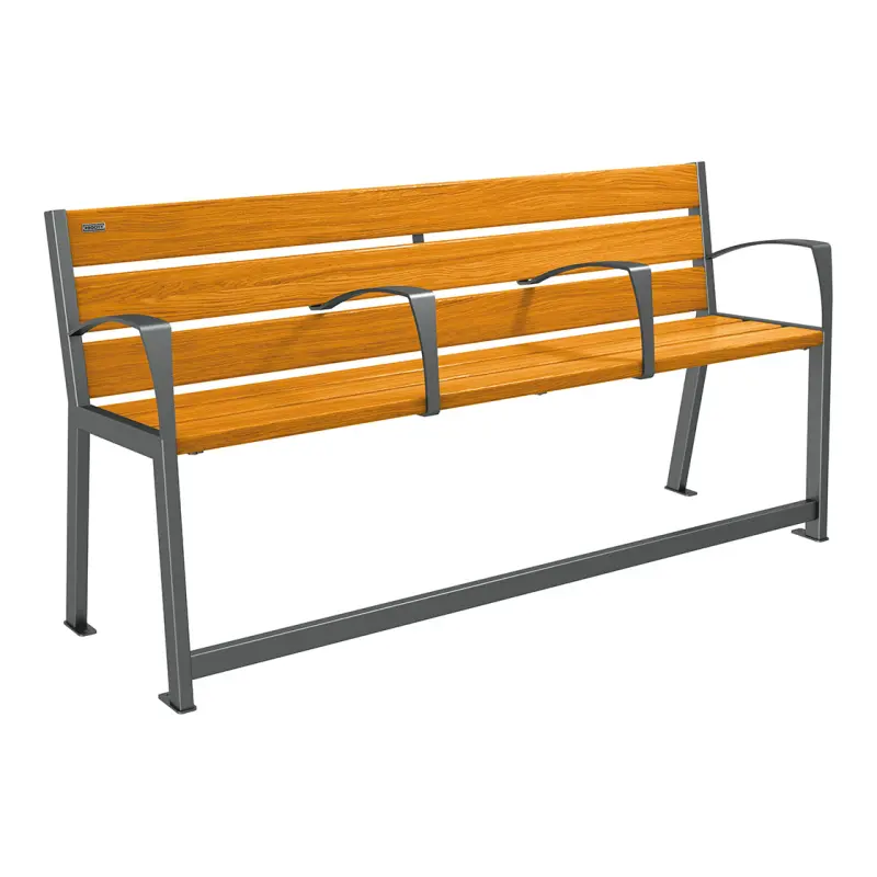 Mittelarmlehne für Silaos® Bank – Produktansicht 1