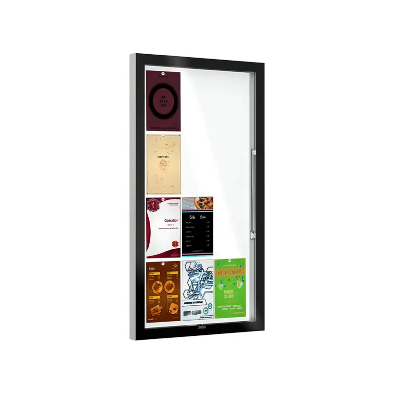 Schaukasten Edge Bautiefe 80 mm – Produktansicht 1