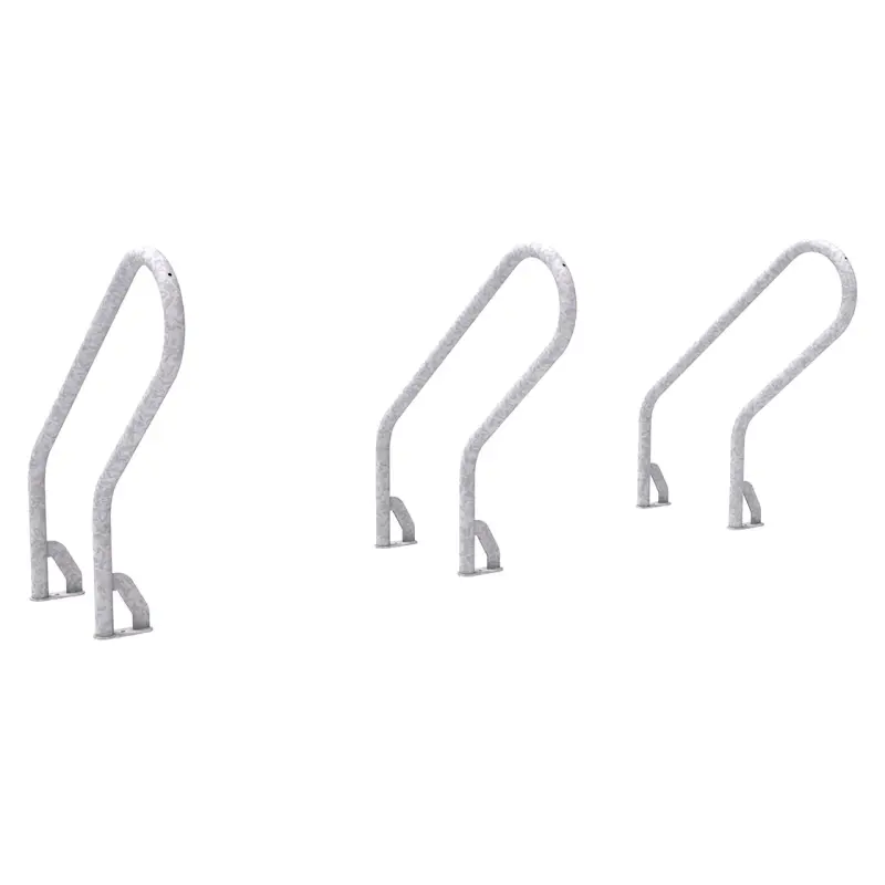 Set aus 3 Fahrradbügel für Doppelstockparker Horizont – Produktansicht 2