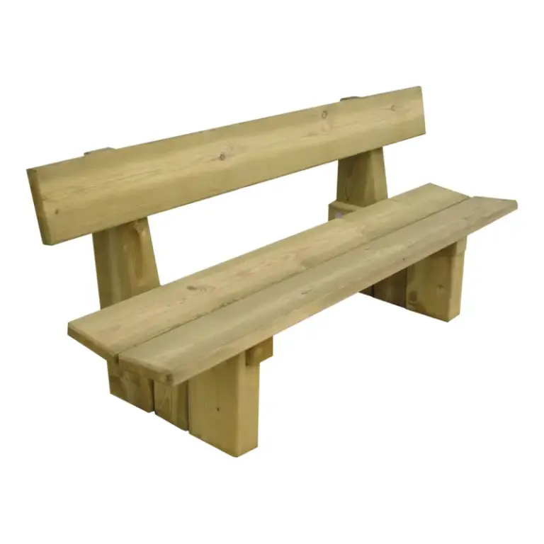Sitzbank Lille (unbehandeltes Holz) – Produktansicht 1