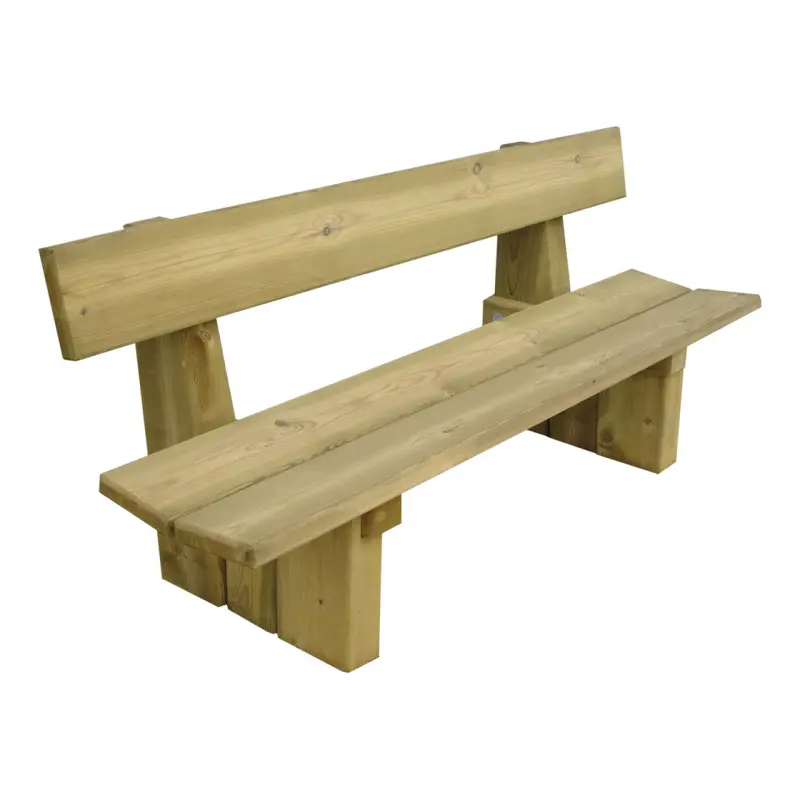 Sitzbank Lille (unbehandeltes Holz) – Produktansicht 1