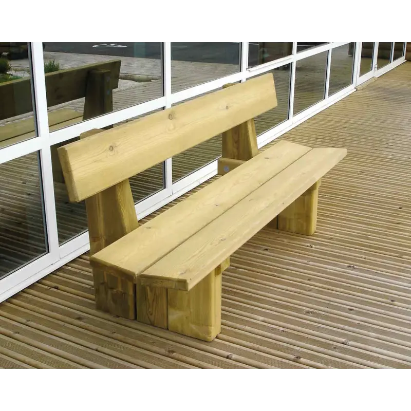 Sitzbank Lille (unbehandeltes Holz) – Produktansicht 2
