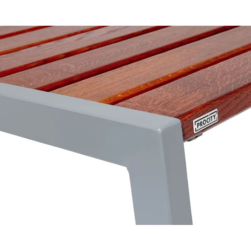 Sitzgruppe Silaos® aus Stahl und Holz – Produktansicht 2