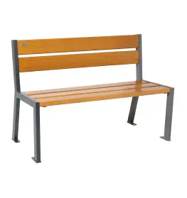 Sitzgruppe Silaos® aus Stahl und Holz – Produktansicht 8
