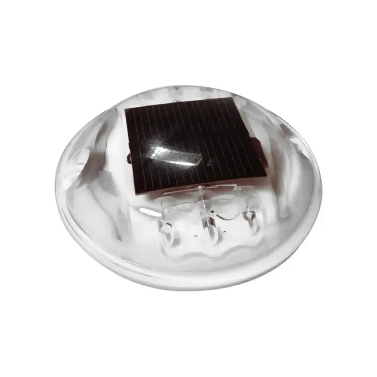 Solar-Straßenbolzen Rund Polykarbonat – Produktansicht 1