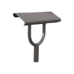 Breite 250 mm, gelochtes Stahlblech von 2,5 mm, geglättete Falten und gerundete Sicherheitsecken an den Enden
