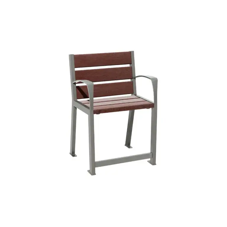 Stuhl Silaos® für Senioren aus Recycling-Kunststoff – Produktansicht 1