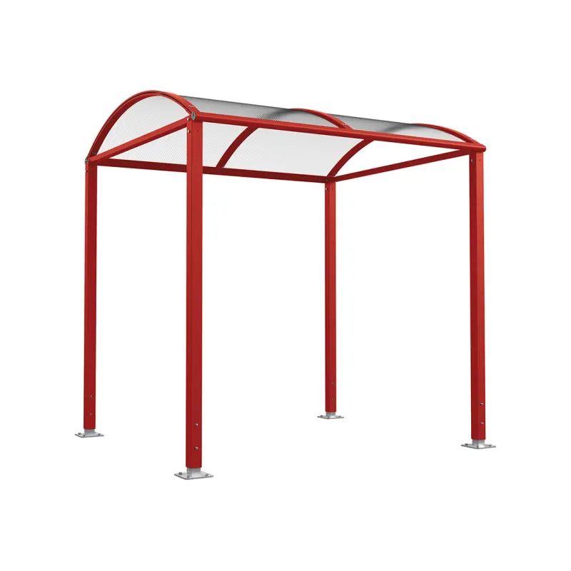 Wegüberdachung Vierkantohr "M" mit Polycarbonat-Verkleidungen – Produktansicht 5