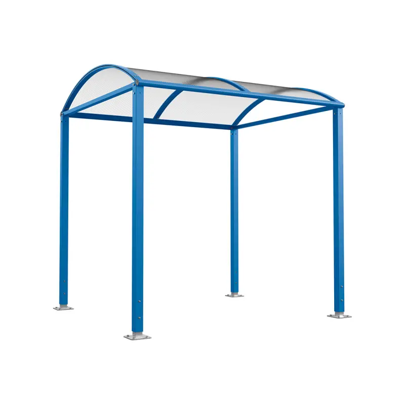 Wegüberdachung Vierkantohr "M" mit Polycarbonat-Verkleidungen – Produktansicht 7