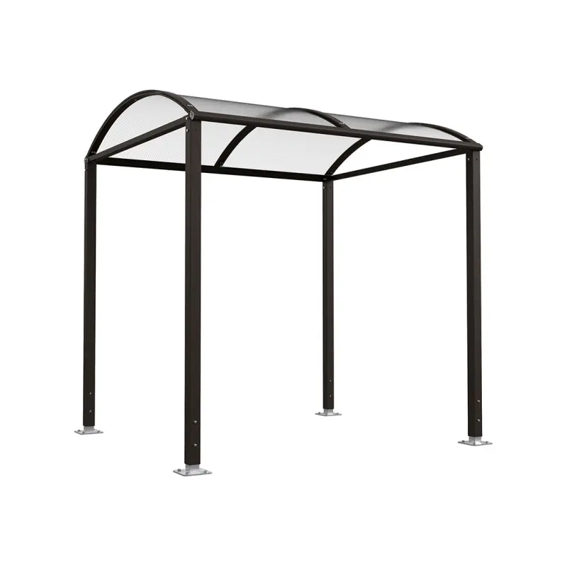 Wegüberdachung Vierkantohr "M" mit Polycarbonat-Verkleidungen – Produktansicht 10