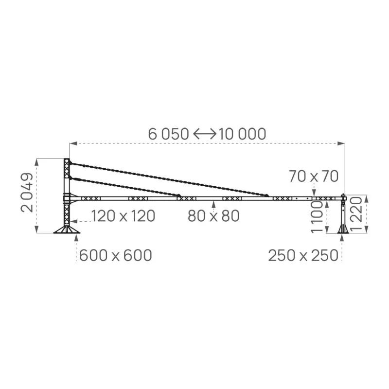 „XL” Universal-Drehschranke – Produktansicht 2